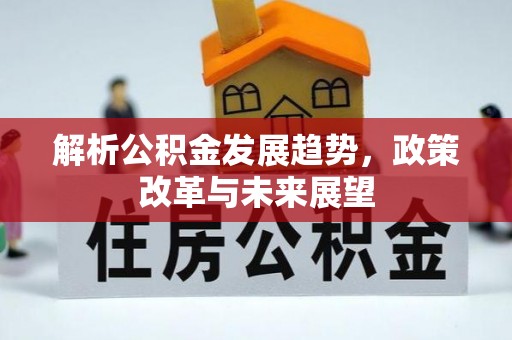 柳营解析公积金发展趋势，政策改革与未来展望